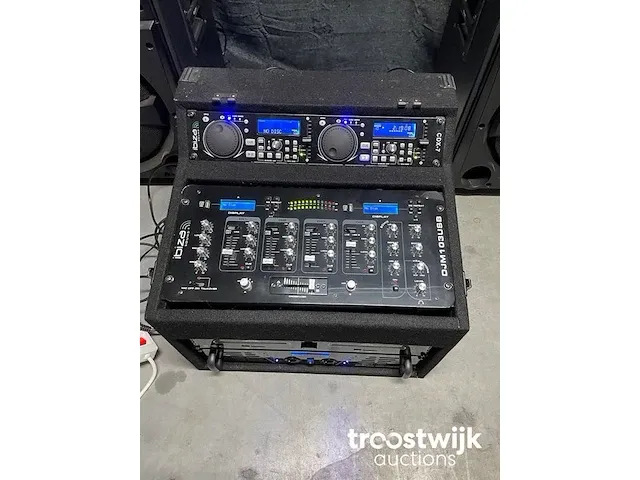 Dj geluid set 2x 1200w - afbeelding 6 van  6