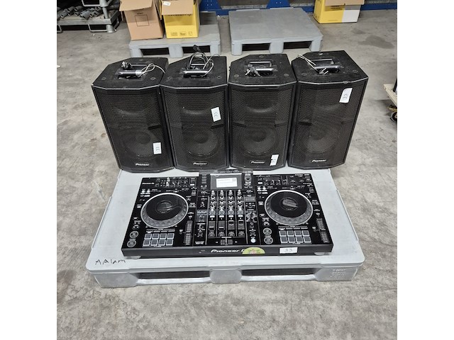 Dj set en 4 luidsprekers, pioneer, xdj-xz / xprs 10 - afbeelding 1 van  25