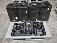 Dj set en 4 luidsprekers, pioneer, xdj-xz / xprs 10