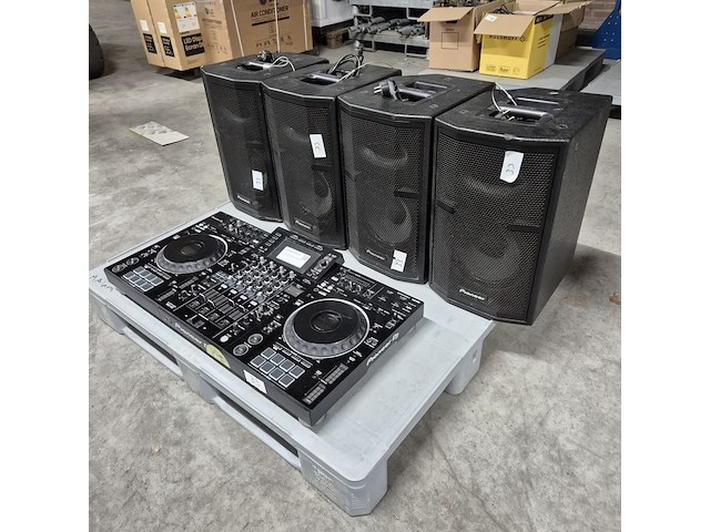 Dj set en 4 luidsprekers, pioneer, xdj-xz / xprs 10 - afbeelding 19 van  25