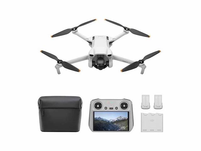 Dji mini 3 - drone - fly more combo - met dji rc smart remote controller - afbeelding 1 van  7