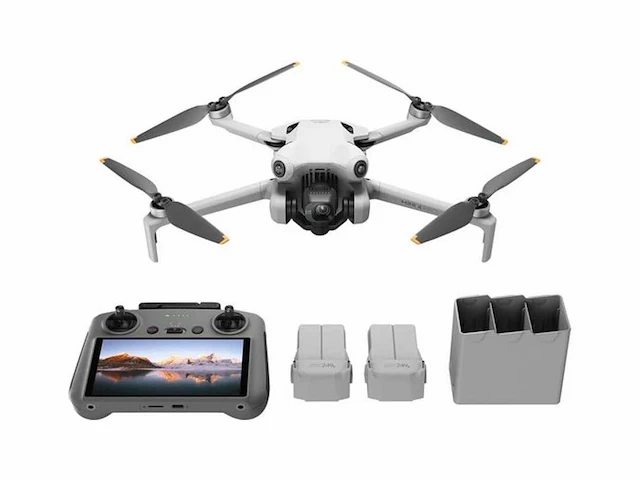 Dji mini 4 pro - drone - fly more combo - met rc331 smart controller - afbeelding 1 van  3