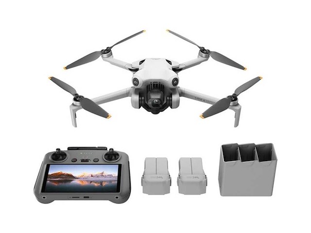 Dji mini 4 pro - drone - fly more combo - met rc331 smart controller - afbeelding 1 van  5