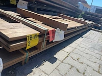Djindja udu - guyana ipé hardhouten planken geschaafd 21x120mm, lengte 365cm (18x) - afbeelding 2 van  3