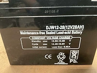 Djw12-28(12v28ah) battery - afbeelding 3 van  3