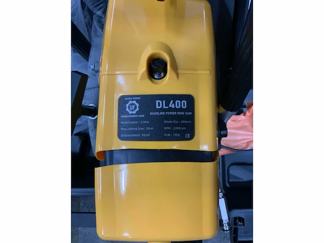 Dl400 - benzine - ringzaag - afbeelding 8 van  12