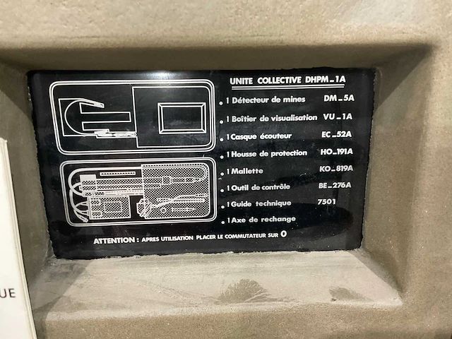 Dm-5a metaaldetector - afbeelding 7 van  8