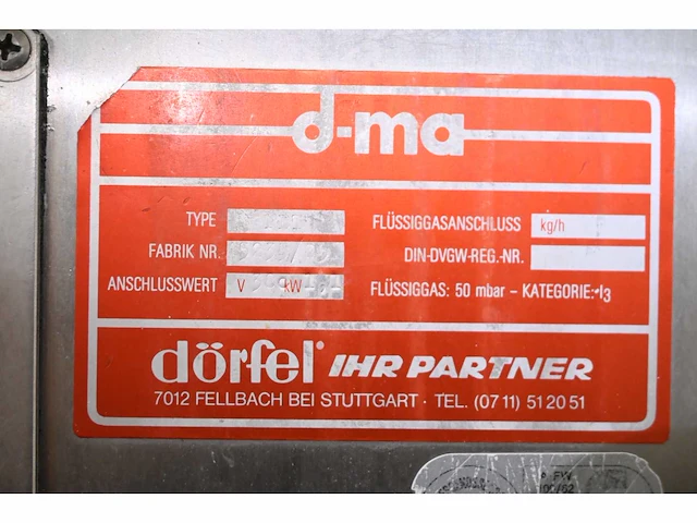 Dma fbt rvs beenderzaag machine met rvs onderstel - afbeelding 3 van  7