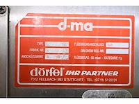 Dma fbt rvs beenderzaag machine met rvs onderstel - afbeelding 3 van  7