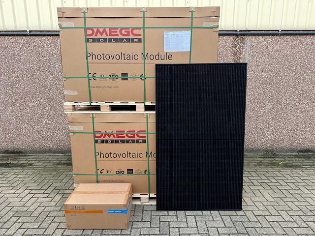 Dmegc - dm375m6-60hbb - set van 62 zonnepanelen (375 wp) - sungrow 20k omvormer - afbeelding 1 van  8