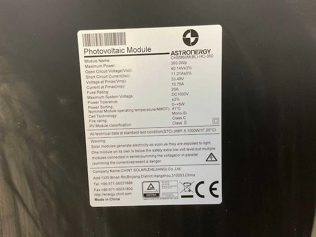 Dmegc dm360m6-60hbb zonnepanelen (16x) - afbeelding 2 van  10
