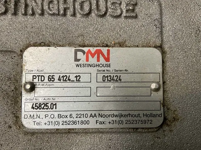 Dmn-westinghouse ptd 65 4124..12 wissel klep poedertransport (2x) - afbeelding 4 van  4