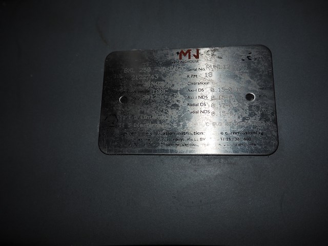 Dmn westinghouse - afbeelding 8 van  8