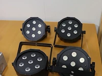 Dmx ayra compar 2 compact led par - 4 stuks - afbeelding 1 van  5