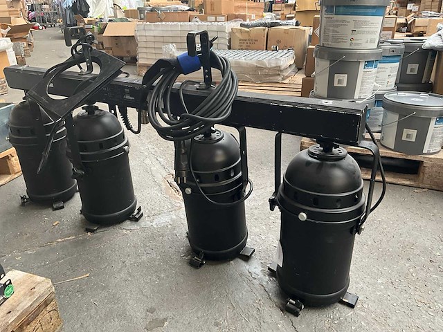 Dmx bar - met par spots - feestverlichting (2x) - afbeelding 7 van  11