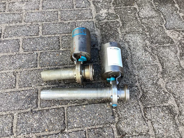 Dn 50 pneumatische vlinder kraan - afbeelding 1 van  3