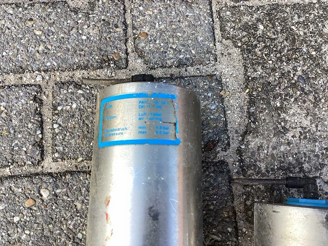Dn 50 pneumatische vlinder kraan - afbeelding 3 van  3