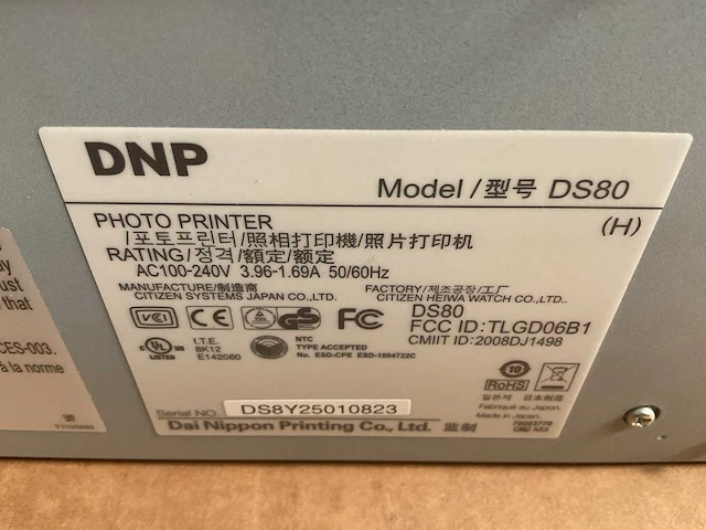 Dnp ds80 photo printer - afbeelding 5 van  6