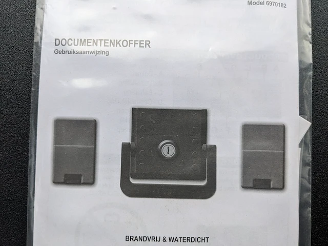 Documenten koffer, honeywell, model 6970182 - afbeelding 7 van  7