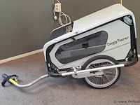 Doggytourer fietsaanhanger| model s | kleur grijs - afbeelding 1 van  7