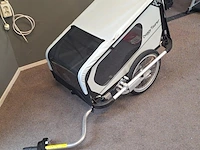 Doggytourer fietsaanhanger| model s | kleur grijs - afbeelding 3 van  7