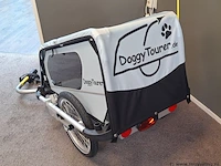 Doggytourer fietsaanhanger| model s | kleur grijs - afbeelding 4 van  7