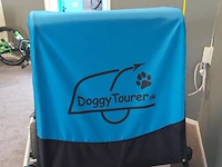 Doggytourer fietsaanhanger | model x | kleur blauw - afbeelding 5 van  5