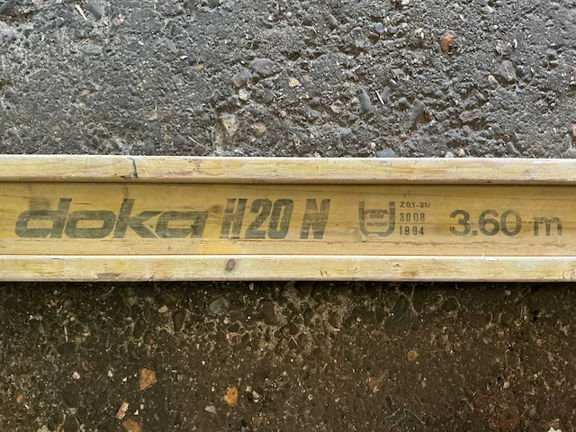Doka / klenk h-balken (295x) - afbeelding 7 van  15