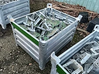Dokau bevestigingsmateriaal steiger in gegalvaniseerde bak - afbeelding 3 van  5