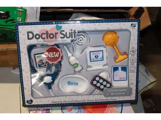 Dokter set 1x in krat c - afbeelding 1 van  3