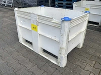 Dolav - 800 wit - palletbox 1200 x 800 x 730 mm (4x) - afbeelding 2 van  5