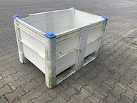 Dolav - 800 wit - palletbox 1200 x 800 x 730 mm (4x) - afbeelding 3 van  5