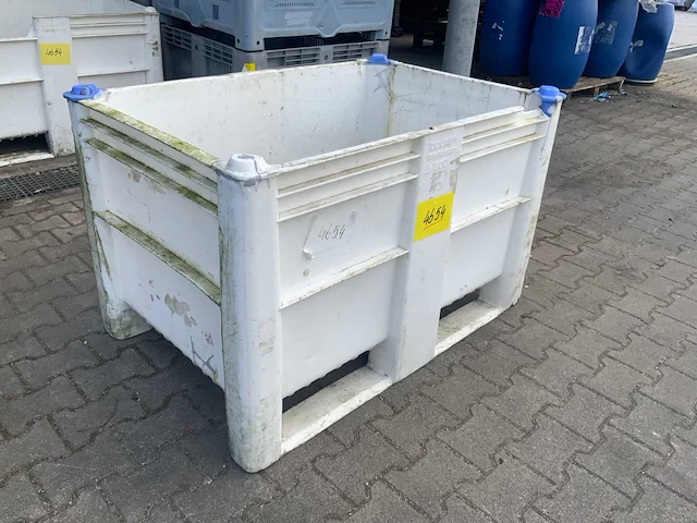 Dolav - 800 wit - palletbox 1200 x 800 x 730 mm - afbeelding 1 van  5