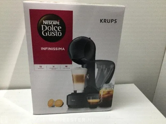 Dolce gusto infinissima koffiemachine krups, infinissima, zwart - afbeelding 2 van  4