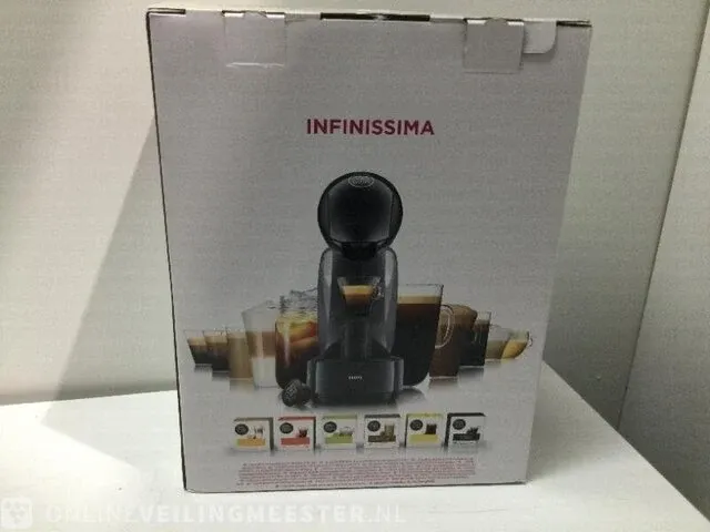 Dolce gusto infinissima koffiemachine krups, infinissima, zwart - afbeelding 3 van  4