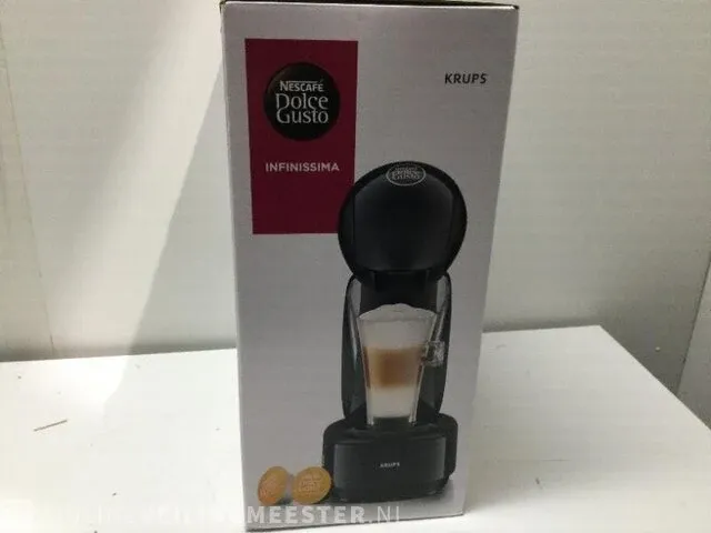 Dolce gusto infinissima koffiemachine krups, infinissima, zwart - afbeelding 4 van  4