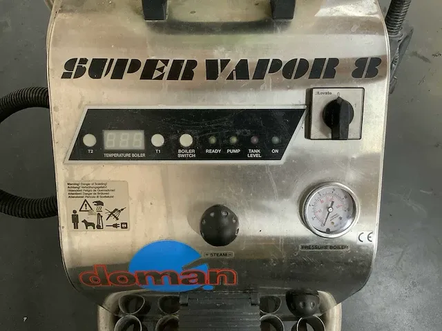 Doman super vapor 8 stoomreiniger - afbeelding 5 van  7