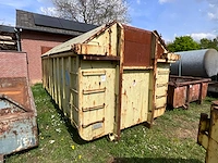 Domat gesloten afzetcontainer / gesloten optrekcontainer - afbeelding 2 van  8