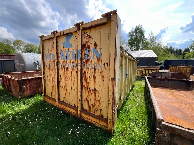 Domat gesloten afzetcontainer / gesloten optrekcontainer - afbeelding 3 van  8