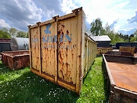Domat gesloten afzetcontainer / gesloten optrekcontainer - afbeelding 3 van  8