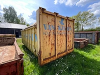 Domat gesloten afzetcontainer / gesloten optrekcontainer - afbeelding 4 van  8