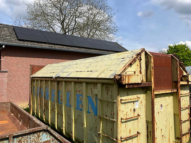 Domat gesloten afzetcontainer / gesloten optrekcontainer - afbeelding 6 van  8