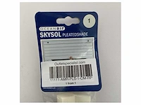 Dometic oceanair skysol pleated shade 381 x 305 mm-pls-1-cm-rp - afbeelding 2 van  5