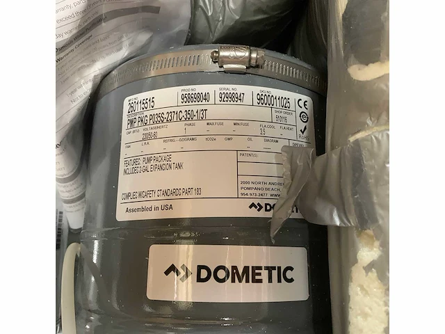 Dometic pmp pkg p035s-2371c aircon pump 230v - 9600011025 - afbeelding 4 van  5