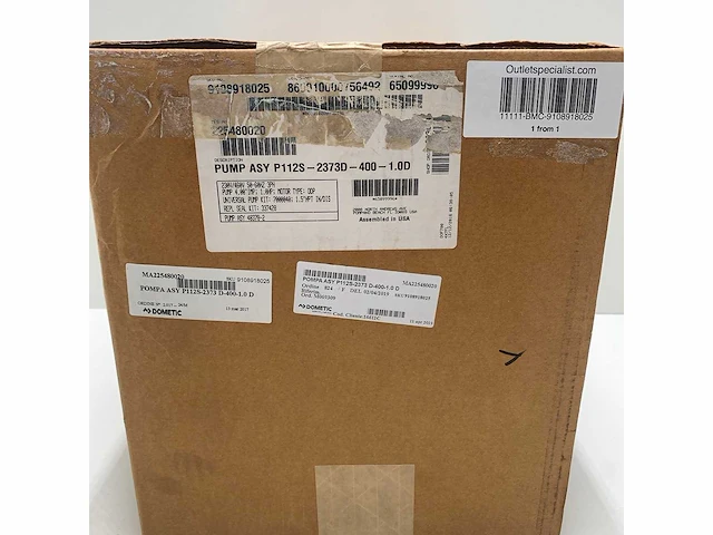 Dometic scot p112s sea water chilled airco pump - 9108917866 - afbeelding 2 van  3