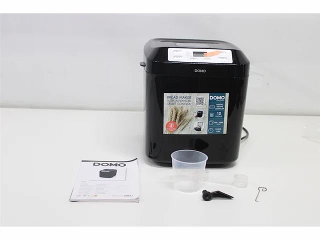 Domo b3974 broodbakmachine met timer kunststof zwart - afbeelding 4 van  5