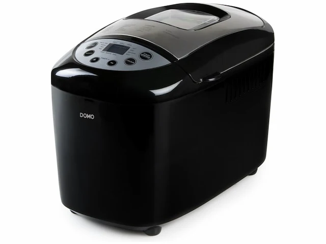 Domo b3977 broodbakmachine 17 programmas 1000-1500g glutenvrij programma - xl broodkuip zwart - afbeelding 1 van  5