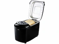 Domo b3977 broodbakmachine 17 programmas 1000-1500g glutenvrij programma - xl broodkuip zwart - afbeelding 3 van  5