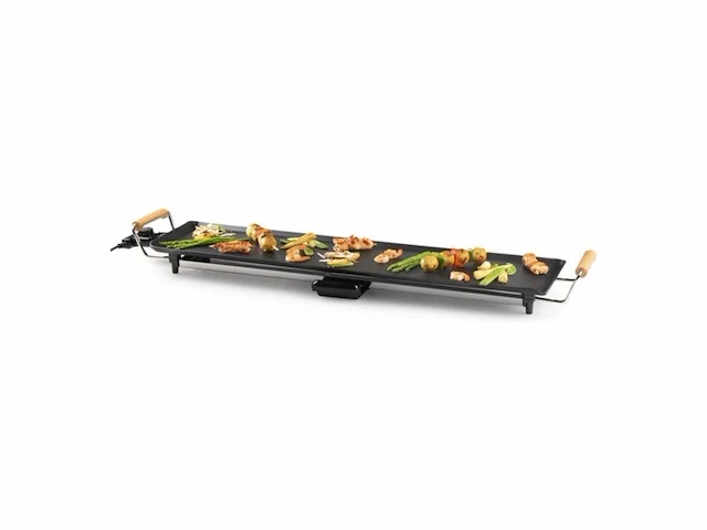 Domo do8313tp teppanyaki xxl 'family friends' 90 cm 1800 w houtlook - afbeelding 1 van  3