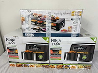 Domo do9189g gourmetset | ninja foodi af300eu dubbele airfryer xxl - afbeelding 2 van  2